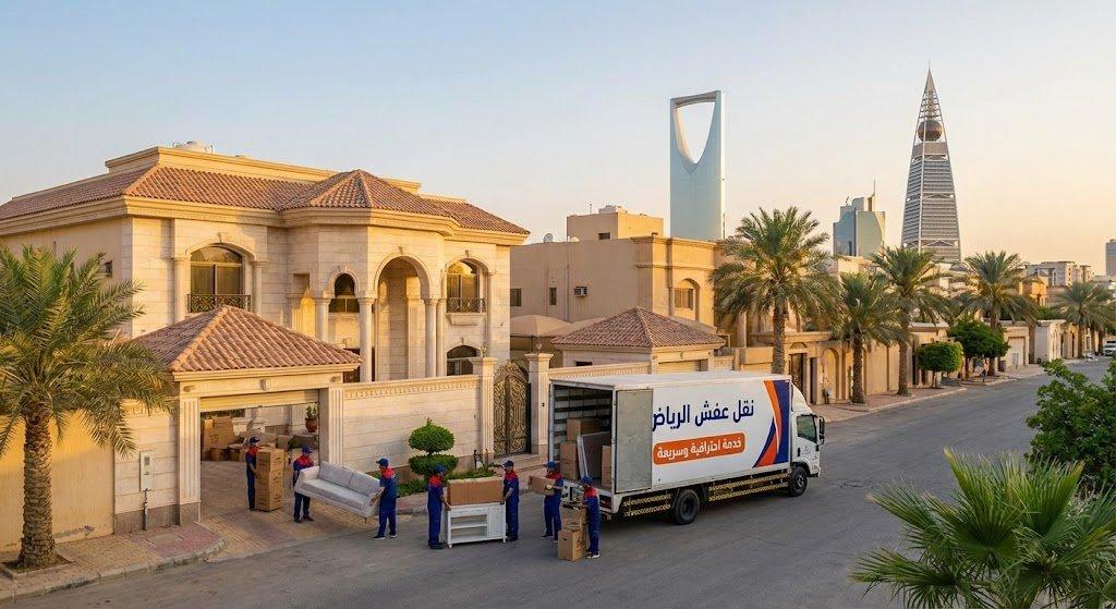 تغليف الأثاث لحماية العفش